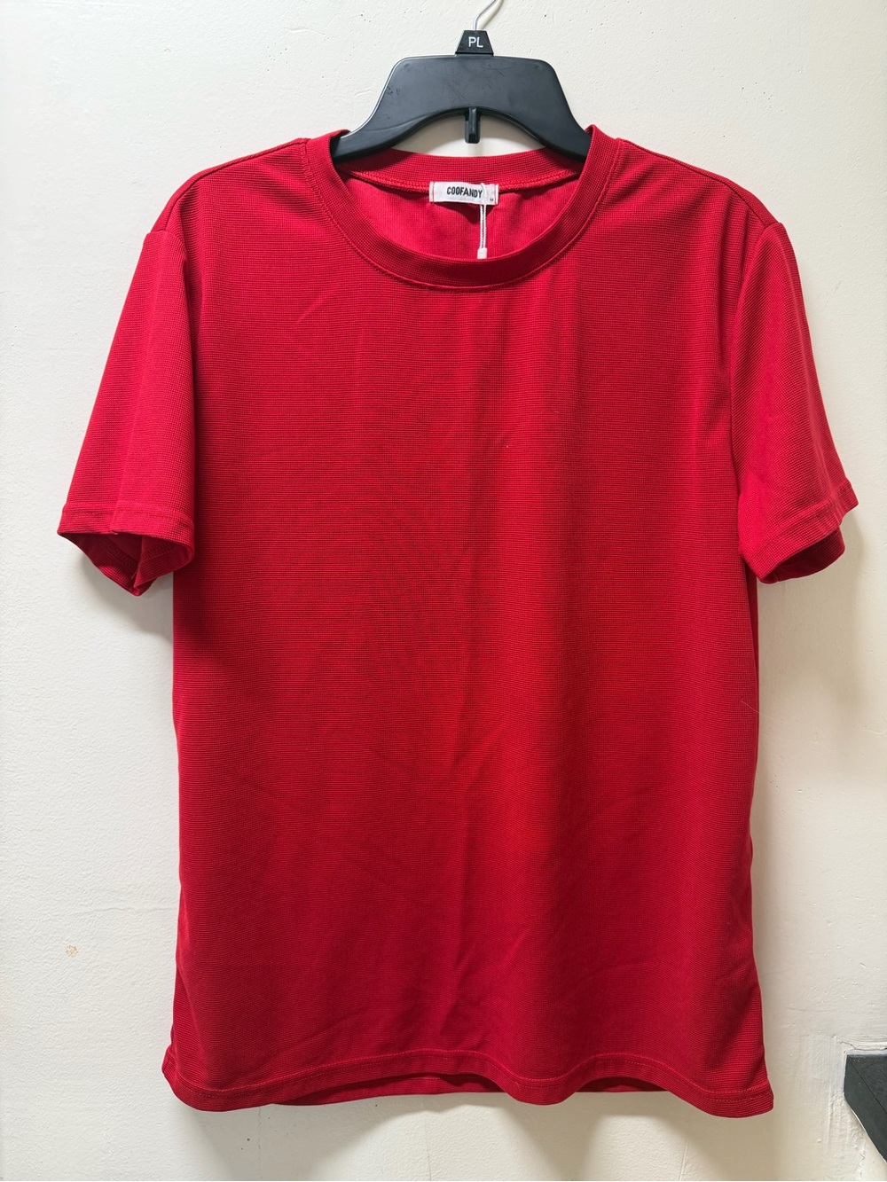 Comfort Crewneck Short-Sleeve T-Shirt - Red